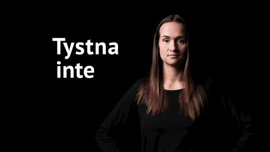 Bianca Kronlöf med texten Tystna inte